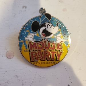Mickey Mouse birthday pin